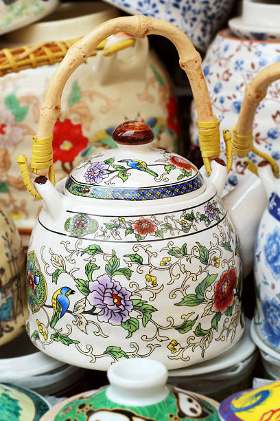 istock chinese floral pattern tea pot 510396660