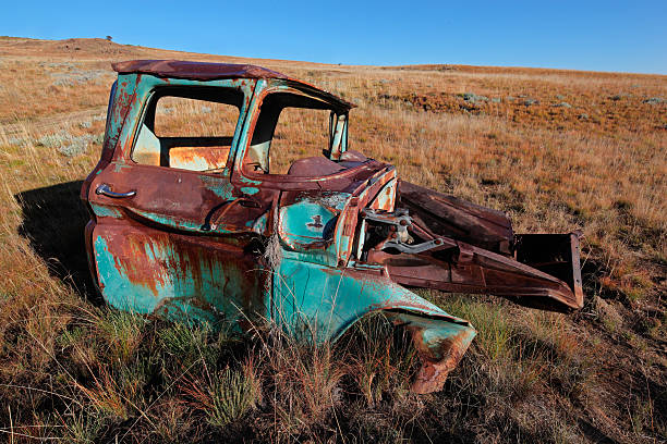 istock Rusty old pickup truck 510396811