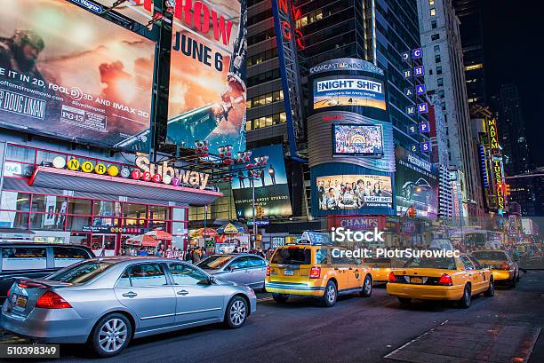 Time Square Stock Photo - Download Image Now - Cityscape, Horizontal, Manhattan - New York City