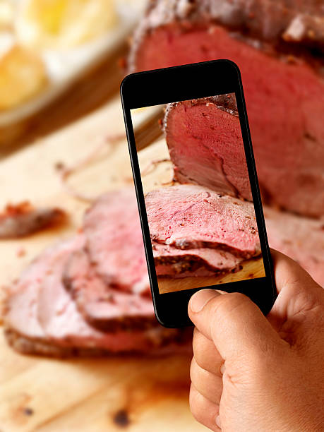 istock Mobile Photography of Prime Rib Roast Beef 510398564