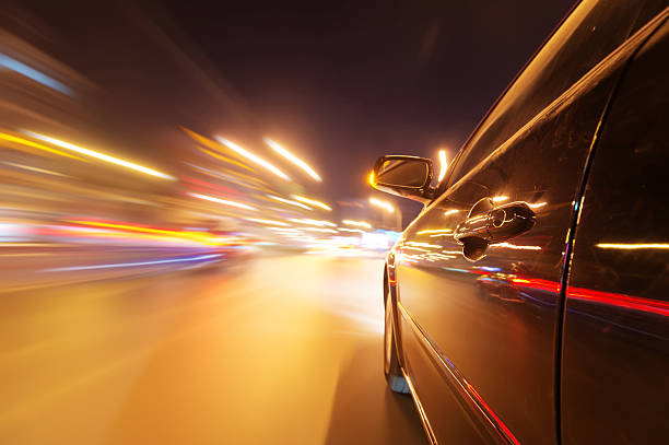 istock car on the road with motion blur background 510399221