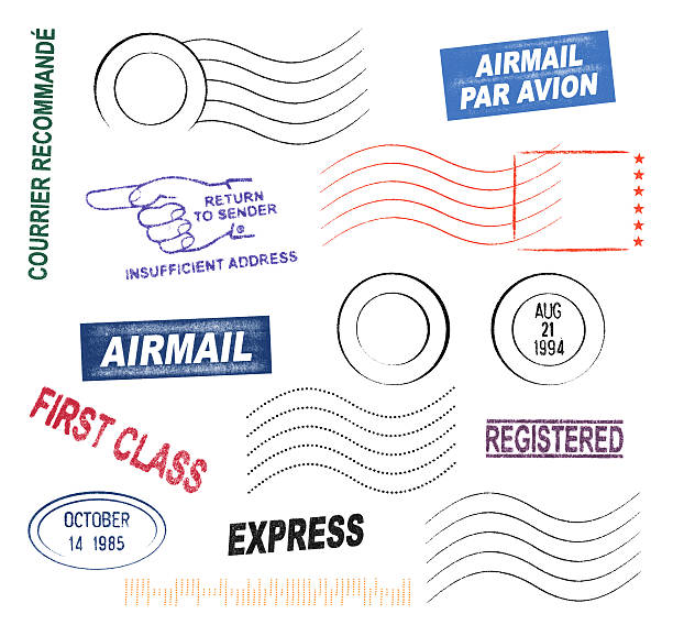 istock Postmarks and Stamps Collection 510405278