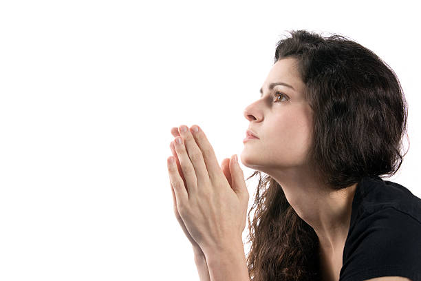 istock Woman Praying Hands 510406180