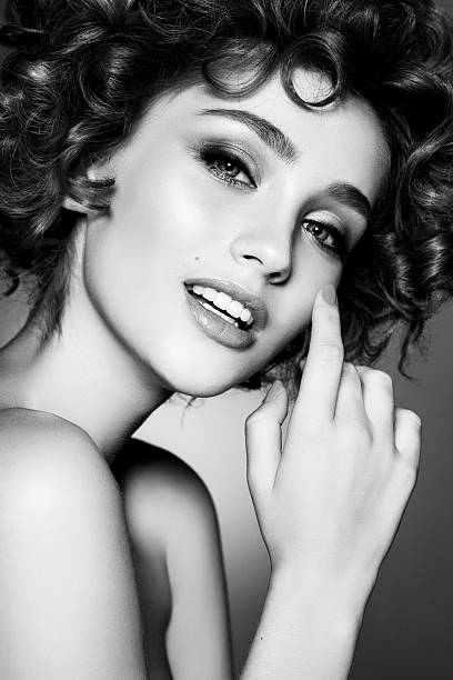 istock Beautiful woman with make-up 510406190