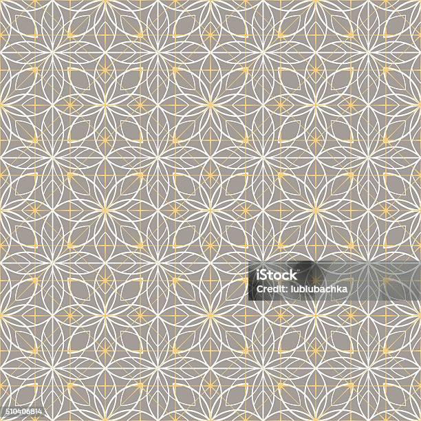 Art Deco Seamless Vintage Wallpaper Pattern Geometric Vector Decorative ...