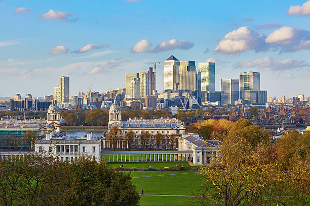 istock Scenic view of Canary Wharf 510407708