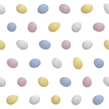 Mini Easter Eggs - Seamless Pattern