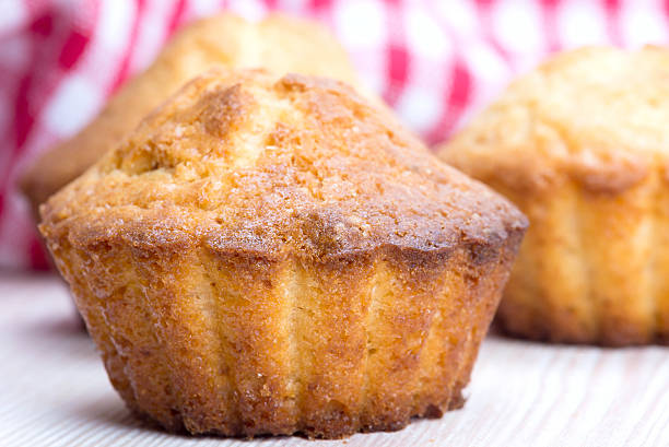 istock muffins on a wooden table 510408042