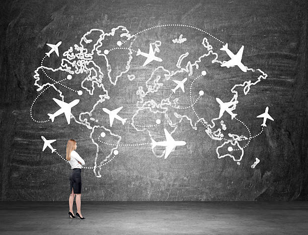 istock Traveling by plane 510408788
