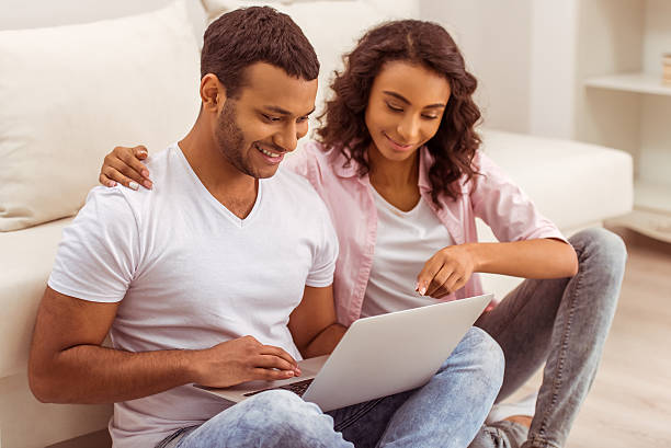 istock Happy Afro-American couple 510409336