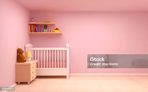 Baby Room Stock Photo - Download Image Now - Apartment, Architecture, Bear