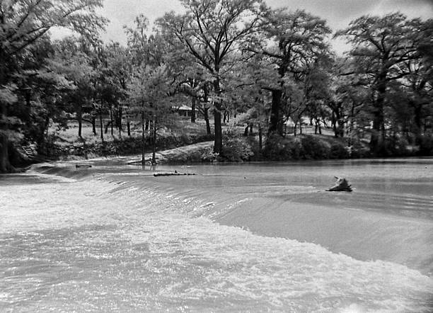 istock Blanco River Near Wimberley Texas (October 1964) 510413800