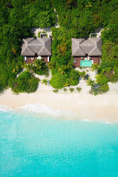 istock privacy on tropical paradise, aerial view 510414343