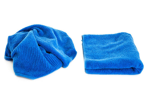 istock Towels and piece of soap 510416191