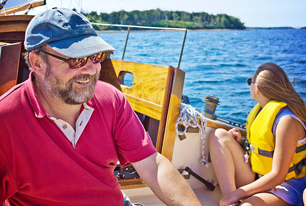 istock Family Sailing on Mahone Bay, Nova Scotia 510417503