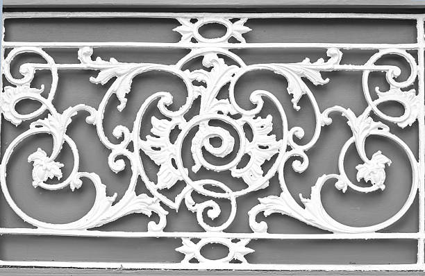 istock Designs of iron gates. 510419461