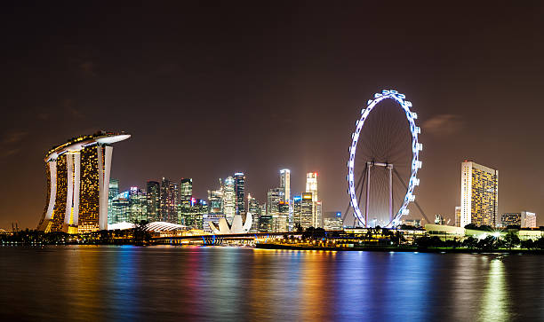 istock Singapore by night 510436693