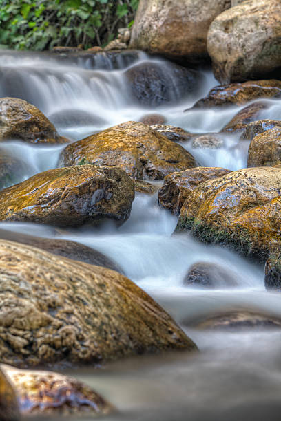istock Water Running Over Rocks Saklikent Canyon 510437263