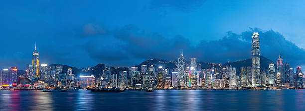 hong 香港 - industrial ship 写真 ストックフォトと画像