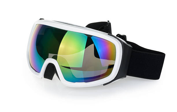 istock Ski glasses isolated on a white 510437829