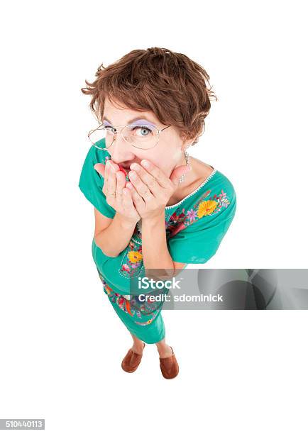 Giggly Woman Stock Photo - Download Image Now - 40-44 Years, Adult, Adults Only