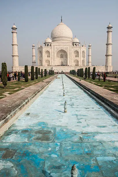 Photo of Beautiful Reflecting Pool in Taj Mahal