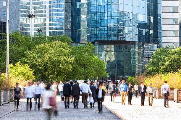 istock Business People Walking to Work 510462123