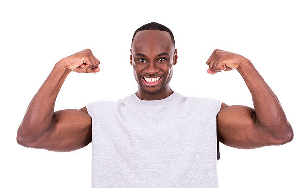 istock fitness man on white background 510462336