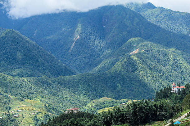 istock Rice fields on terraced of Sapa, Vietnam 510462490