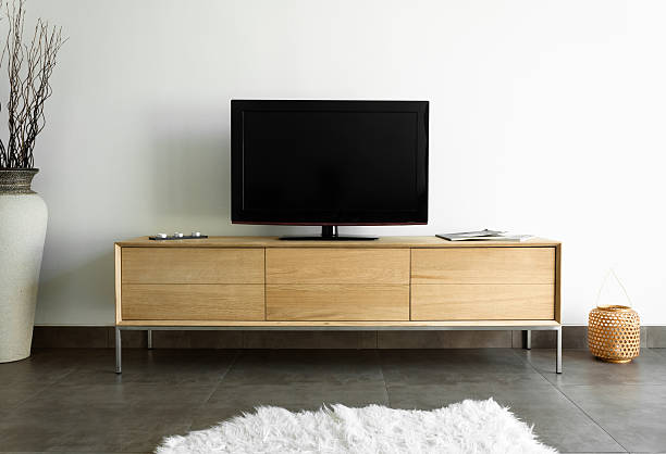 istock Oak TV stand 510463004