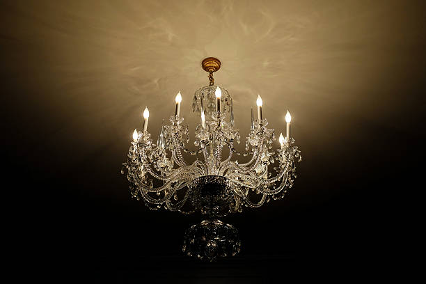 istock Vintage Crystal Chandelier 510463735