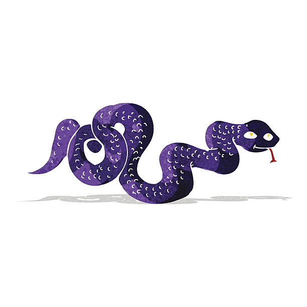 Cartoon Snake Stock Illustration - Download Image Now - Cheerful, Clip Art,  Cultures - iStock