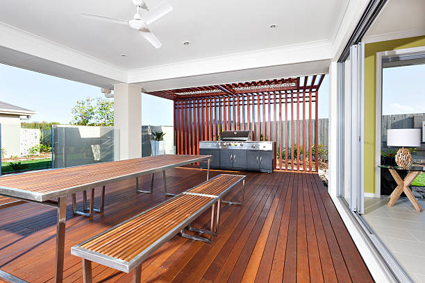 istock Outdoor patio entertaining area 510465418