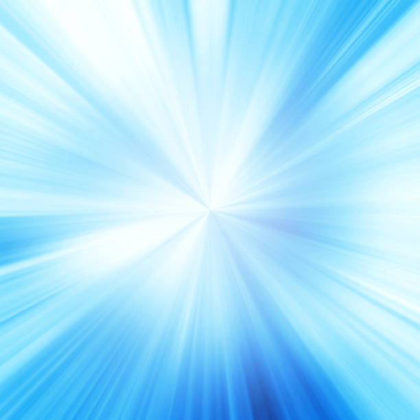 Starburst Blue Light Beam Abstract Background Starburst Blue Light Beam Abstract Background emitting stock pictures, royalty-free photos & images