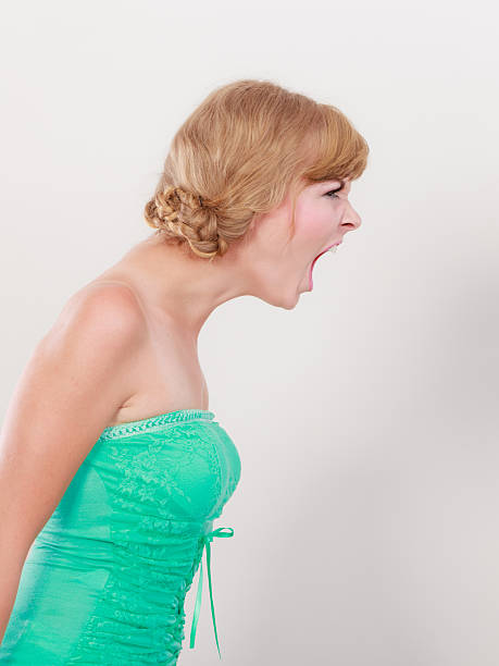 istock Angry mad furious woman screaming 510465978