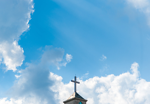 Providence, Rhode Island, USA- November 22, 2022: First Unitarian Church in America,  is an American Unitarian Universalist congregation in Providence, Rhode Island. The congregation was founded in 1723, and the current church building was dedicated in 1816.