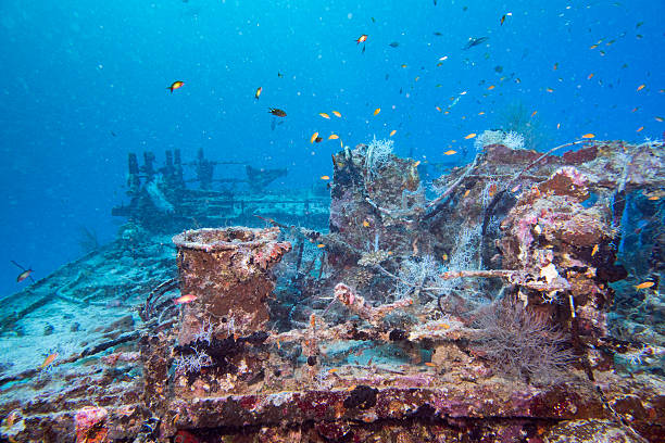 istock Ship Wreck in maldives indian ocean 510473544