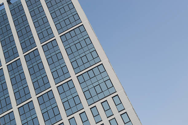 istock Modern High Rise Glass Building and Blue Sky 510475386