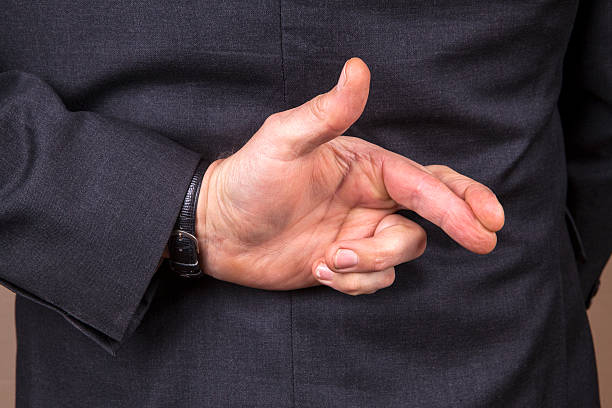 istock Fingers crossed 510476906