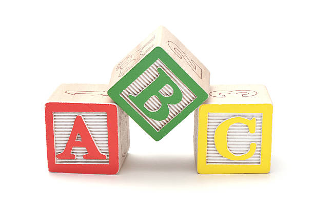 istock Wooden alphabet blocks 510477650