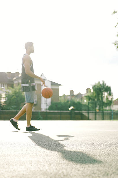 istock Basketball Player On The Court, Bouncing 510479002