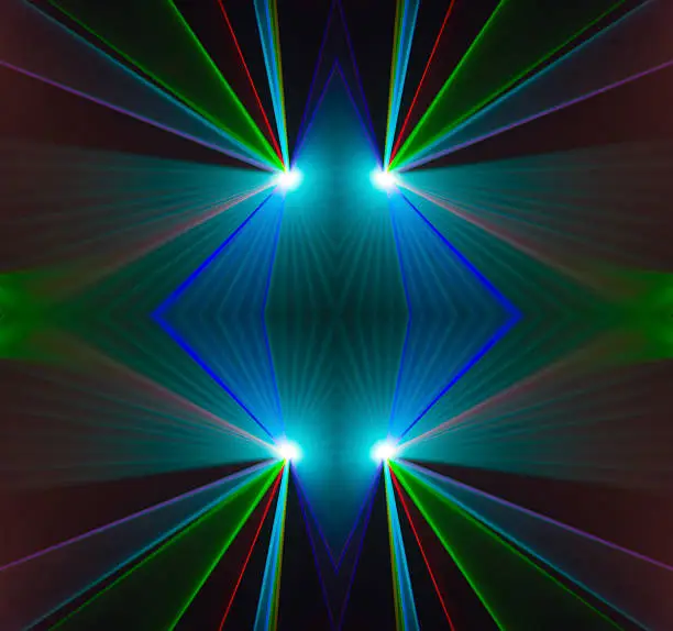 Colourful abstract Laserlight Background with space for text or image Pattern Can be used to screen smart phones and computers.