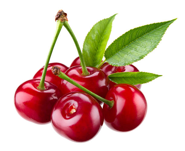 istock Cherry isolated on white background 510483850