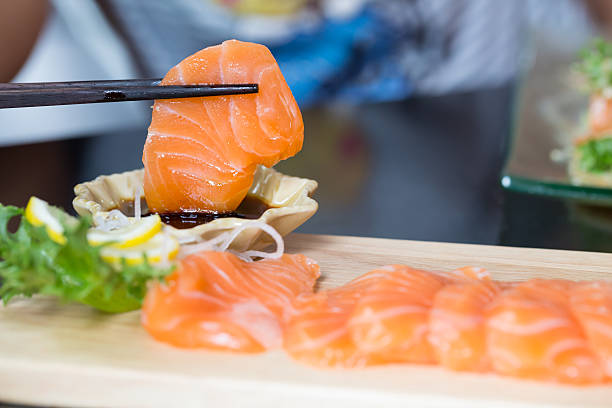 istock Sashimi, Japanese food 510485296
