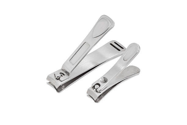 istock Two nail clippers in the compound lever style 510486344