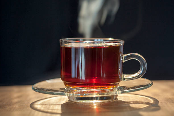 istock Cup of tea with indian snack 510488656