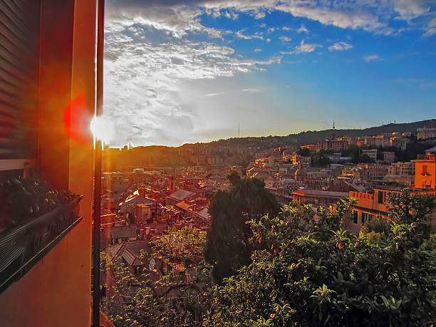 istock Sunset in Genoa, Italy 510488788