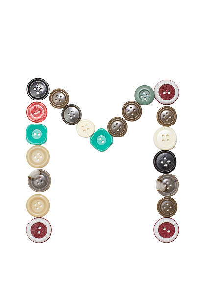 istock letter M made of colors buttons 510488942