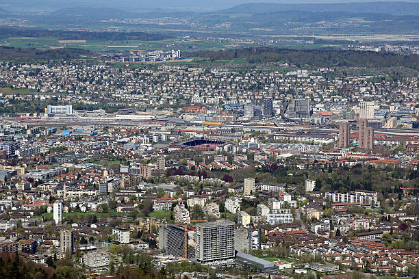 istock City view from Zurich 510489493