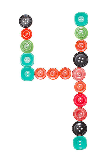 istock four number made of colors buttons 510489680